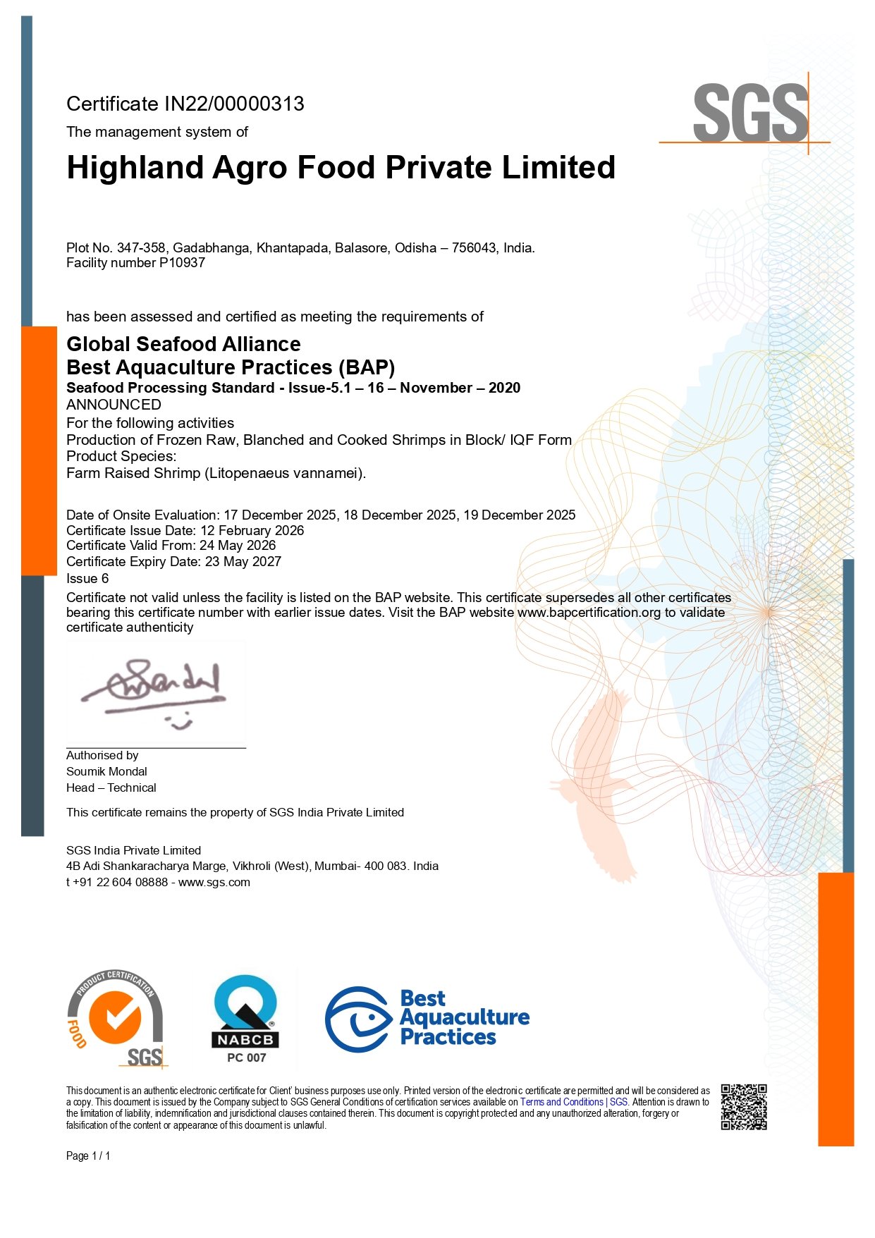 Quality Certification